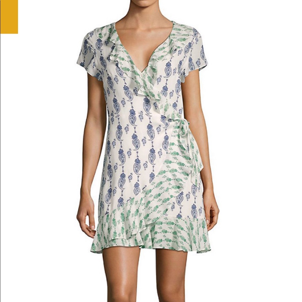 Paisley Wrap Dress